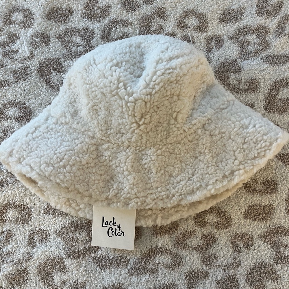 Lack of Color Teddy Bucket Hat